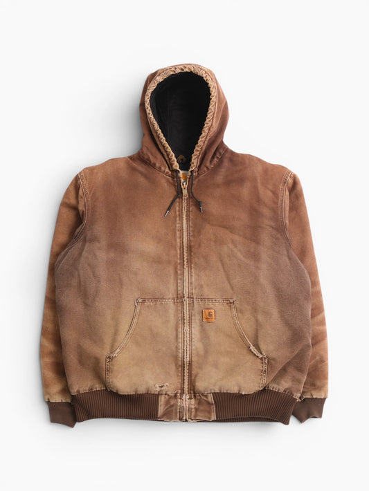 Active Hooded Jacket - Brown