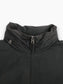 Vintage Hooded Mac Jacket - Black