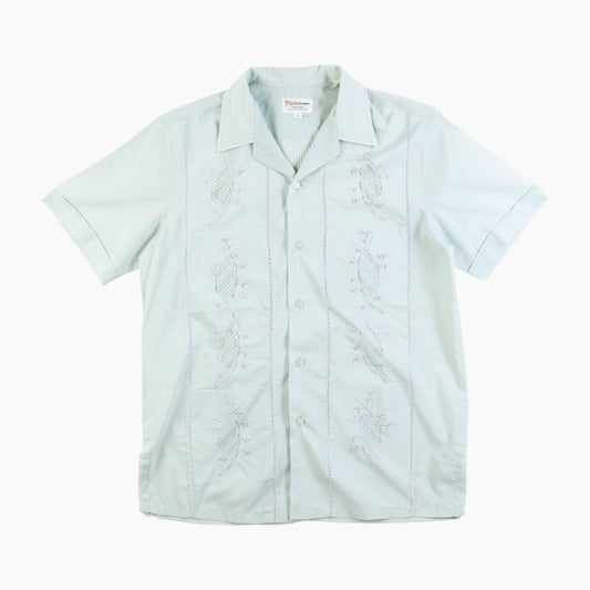 Vintage Cuban Guayabera Shirt