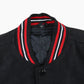 Vintage Varsity 'Chicago Bulls' Bomber Jacket - Black