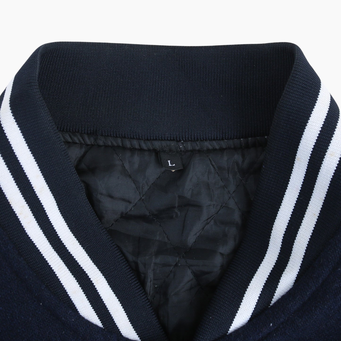 Vintage Varsity 'Y' Bomber Jacket - Navy
