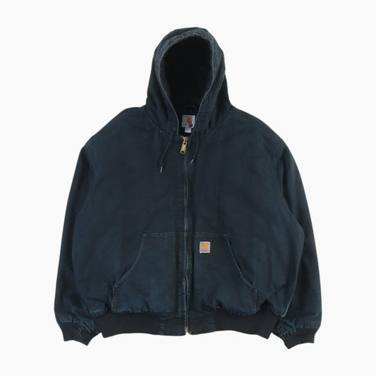 Hooded Active Jacket - Black