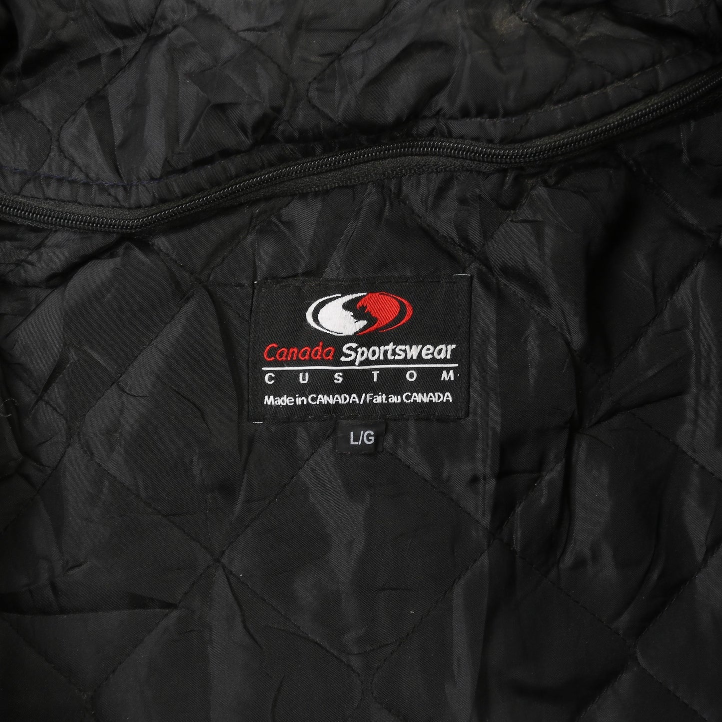 Vintage Varsity 'Penner International' BomberJacket - Navy
