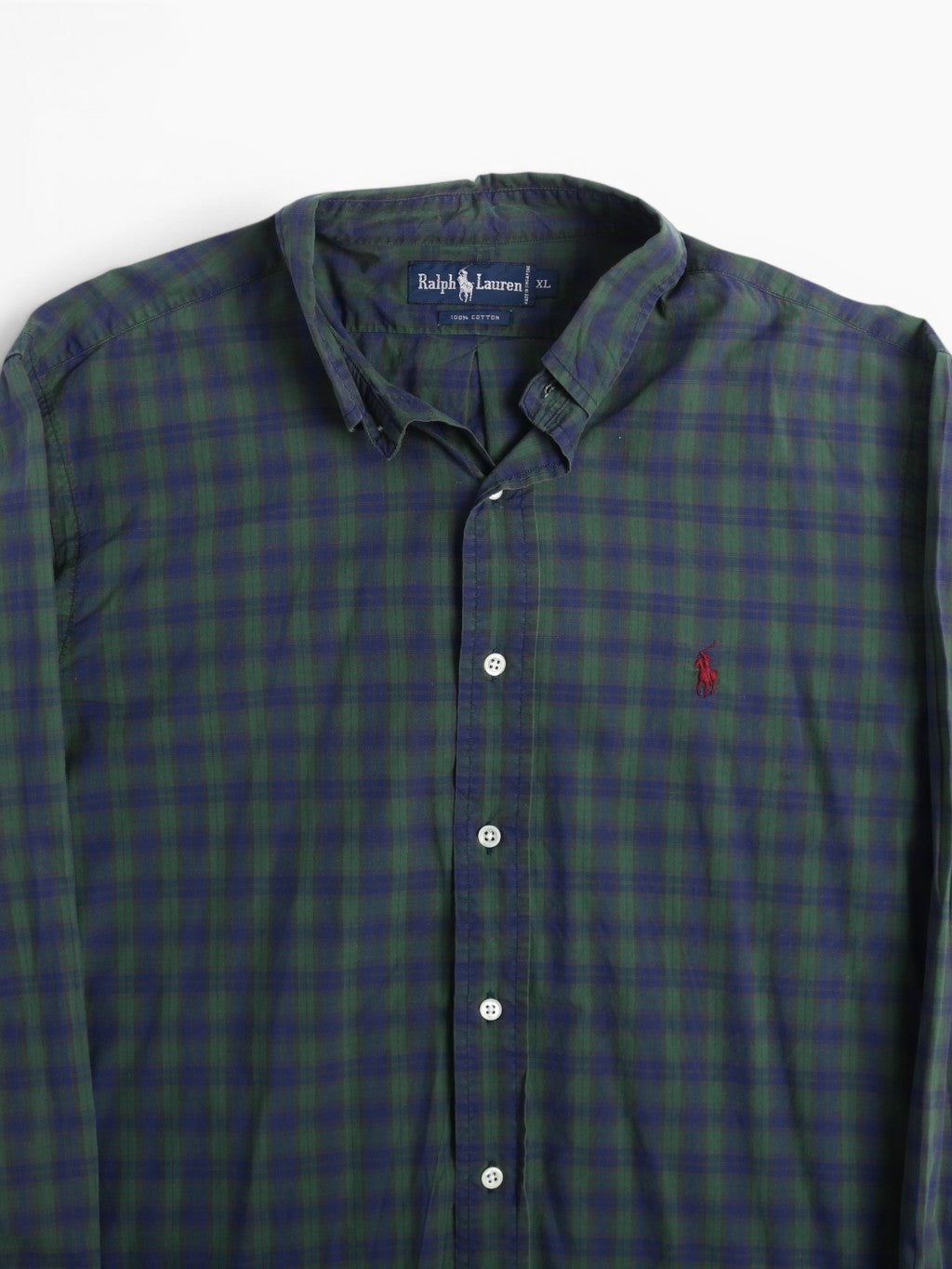 Vintage Shirt - Navy Check