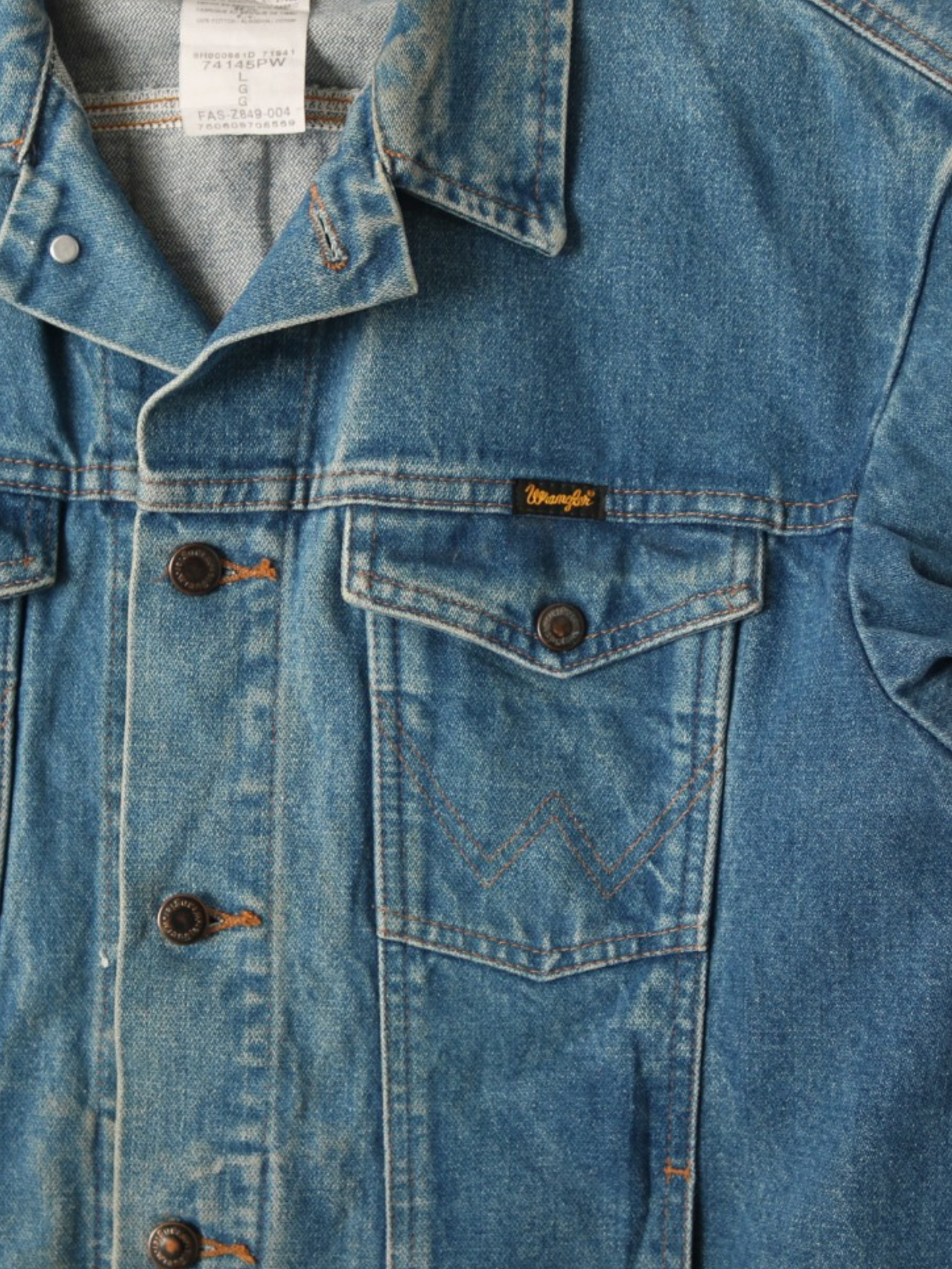 Vintage Denim Trucker Jacket