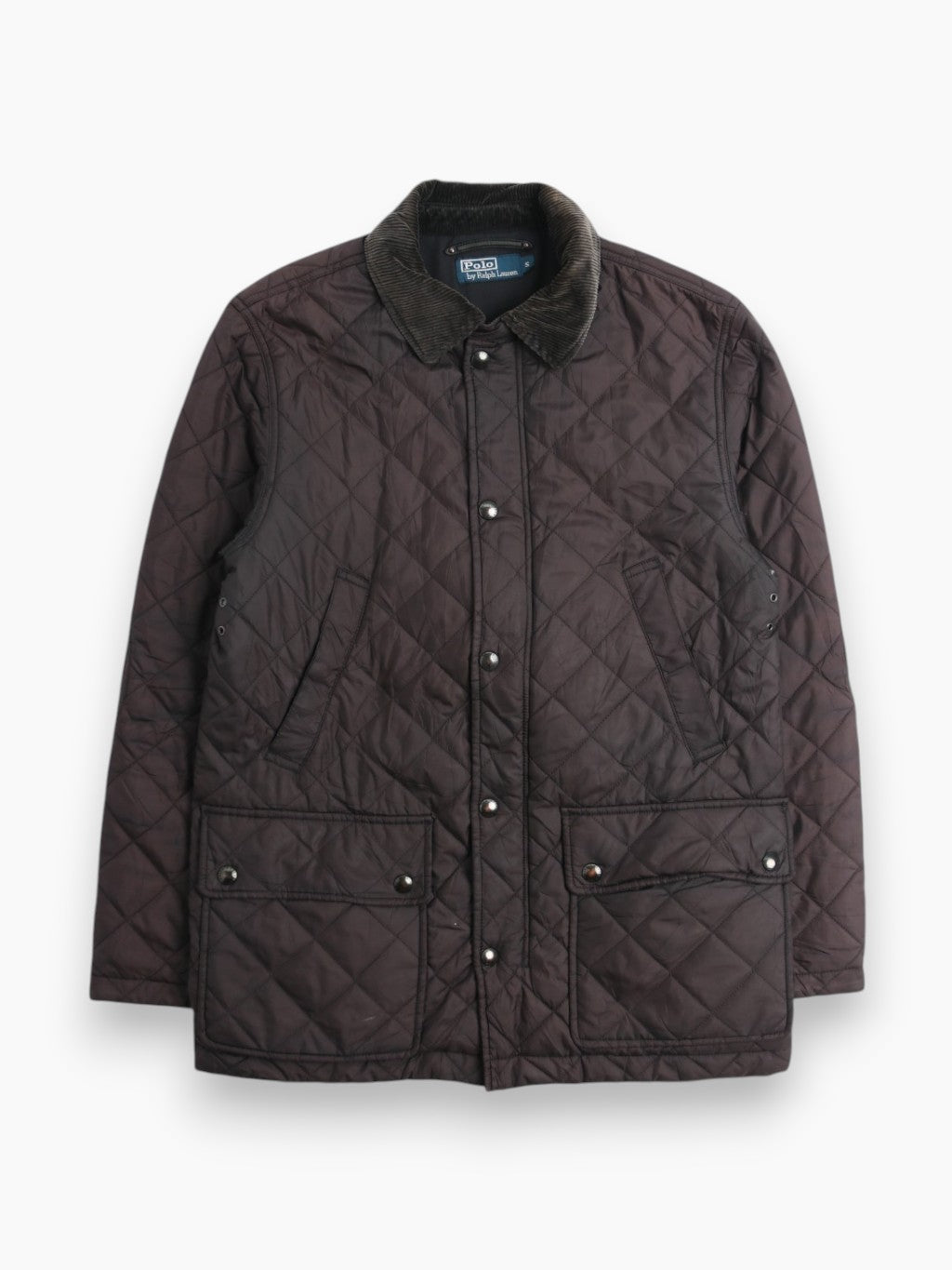 Vintage Quilted Hunting Jacket - Black