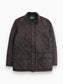 Vintage Quilted Hunting Jacket - Black