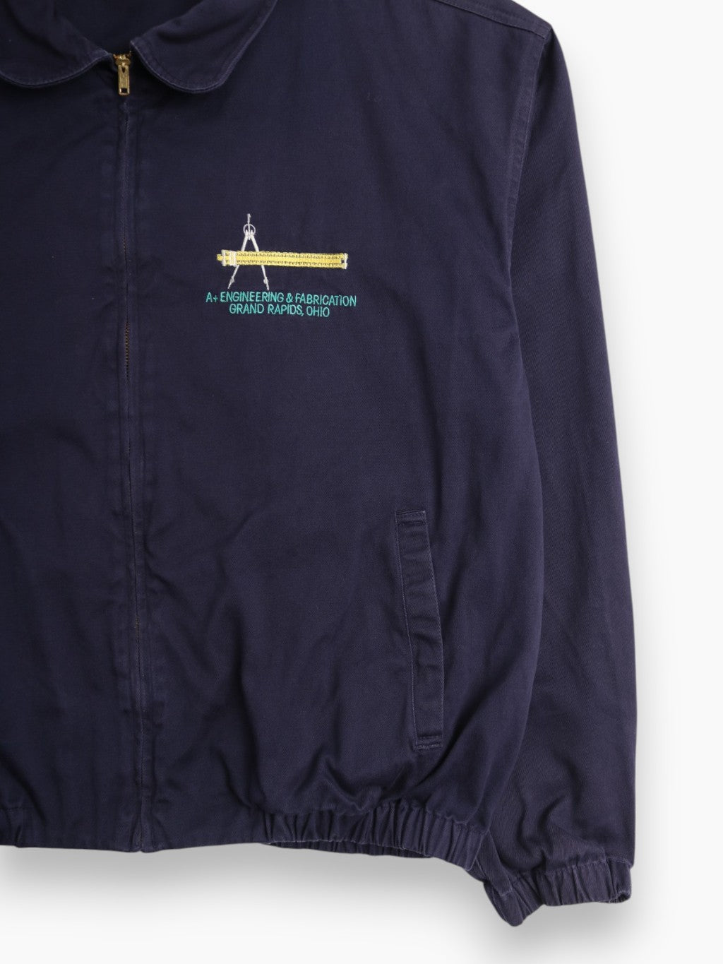 Vintage Lands' End Harrington Jacket - Navy