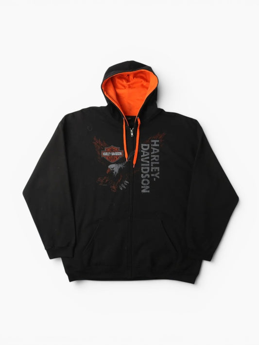 'High Country' Hooded Sweatshirt - Black