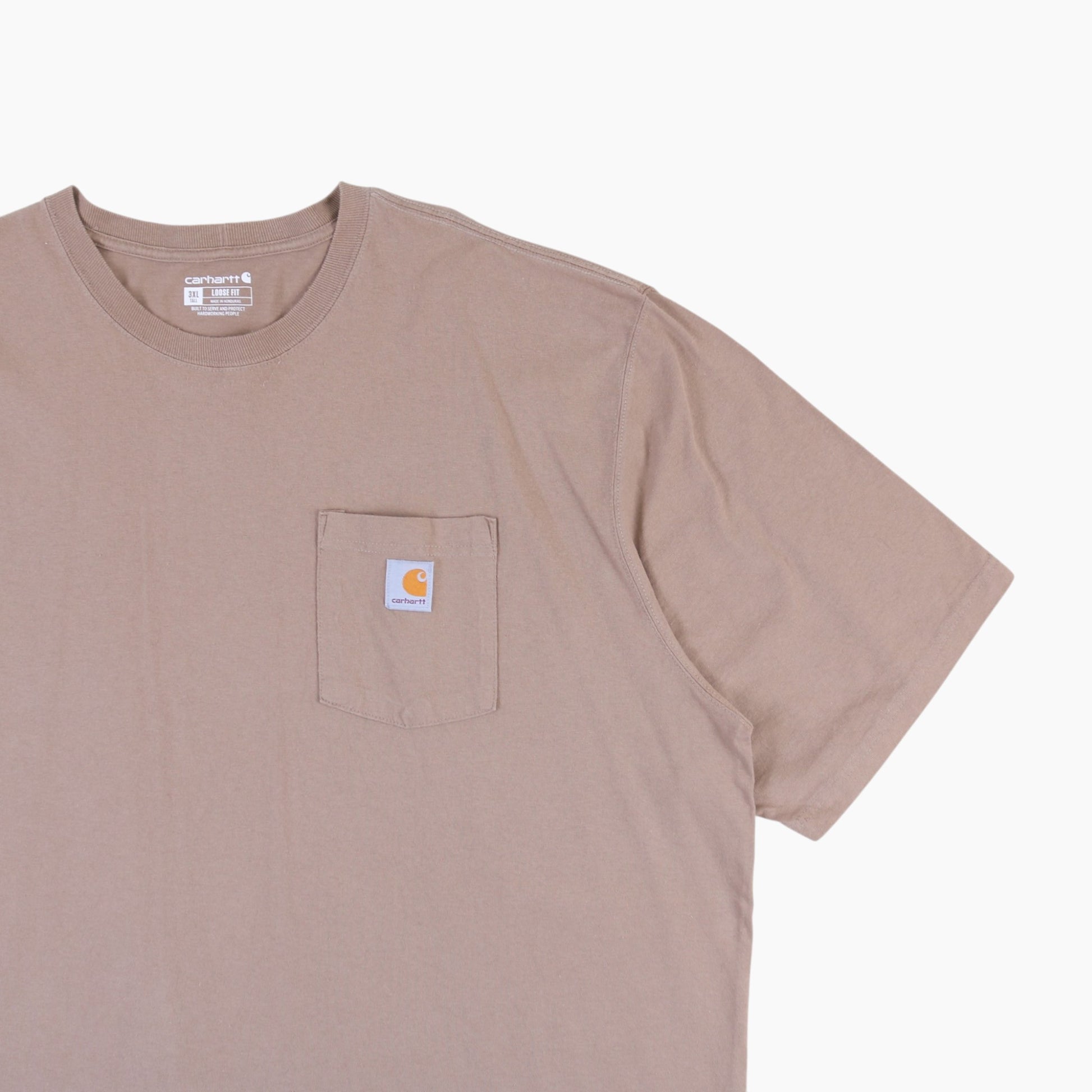 Pocket T-shirt - Brown