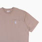 Pocket T-shirt - Brown