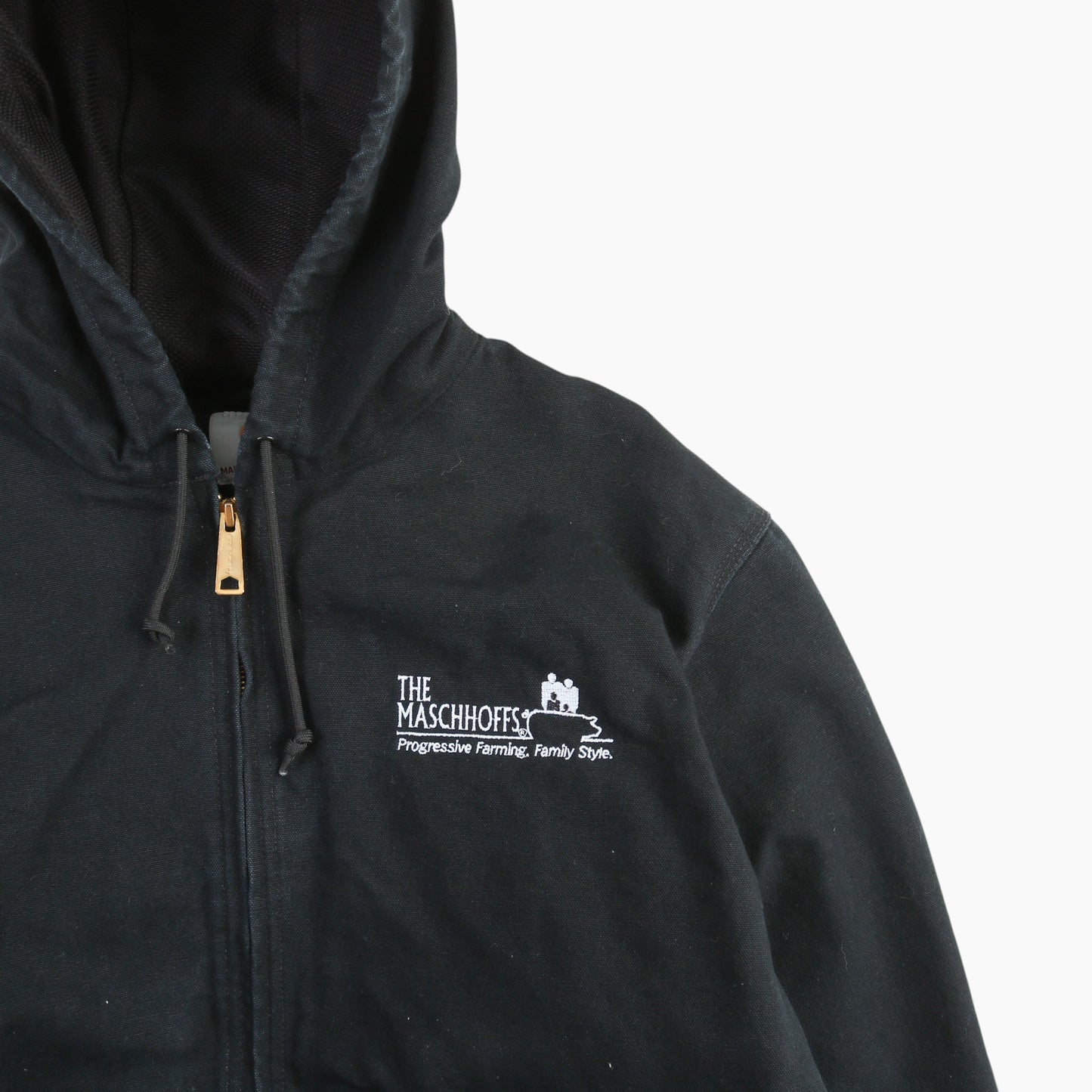 Hooded Active Jacket - Black