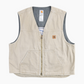 Lined Vest - Beige