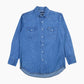 Western Denim Shirt - Blue