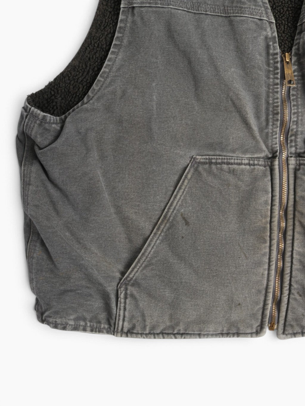 Lined Vest - Grey