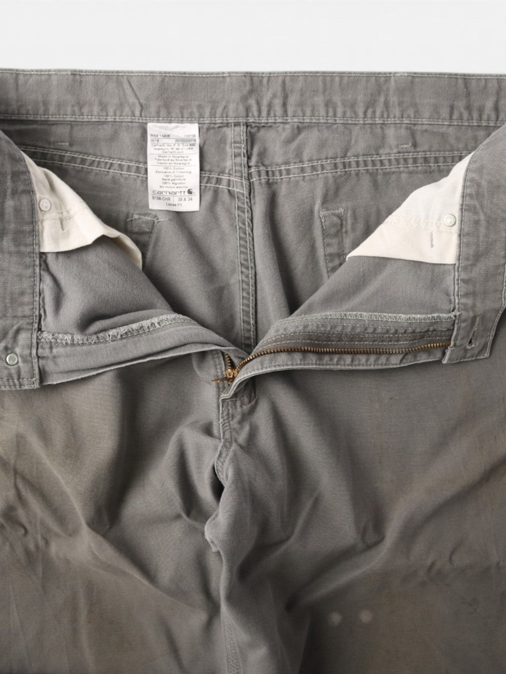 Vintage Carpenter Pants - Grey - 38/33