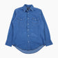 Western Denim Shirt - Blue