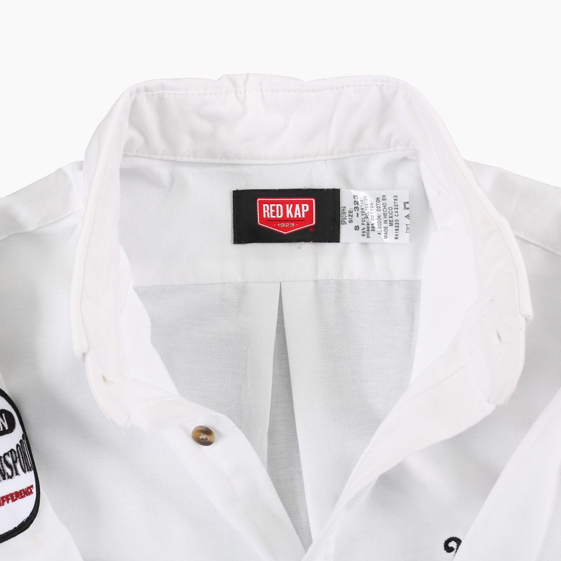 'Mayra' Vintage Garage Shirt - White