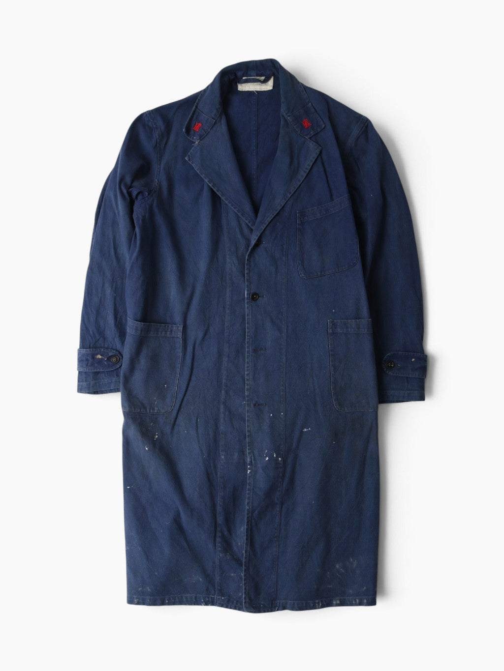 Vintage Shop Coat - Blue