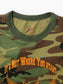 'Where You Start' Woodland Camouflage T-shirt