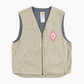Lined Vest - Beige