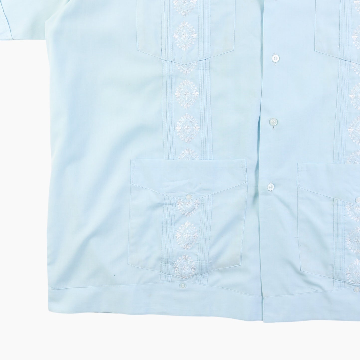 Vintage Cuban Guayabera Shirt