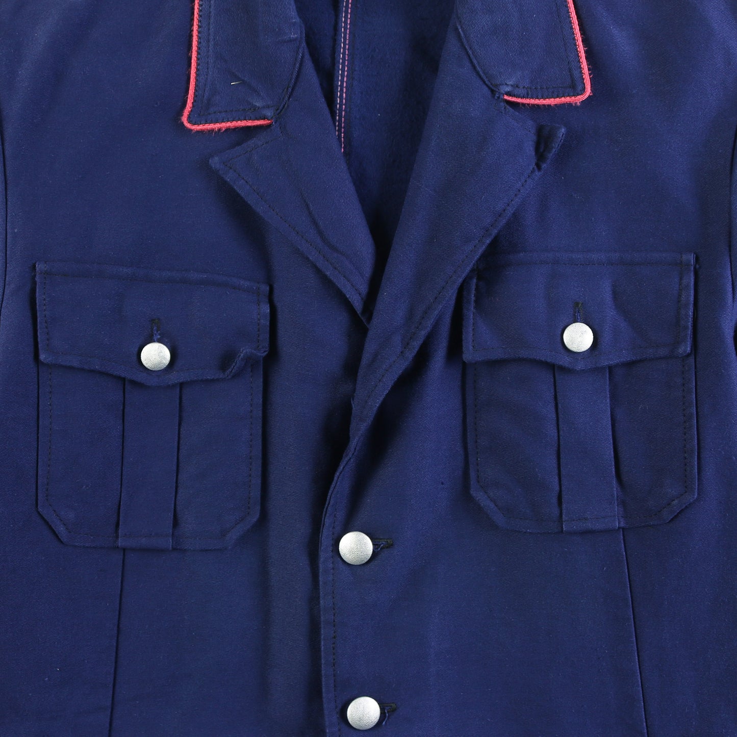 Vintage Military Jacket - Navy