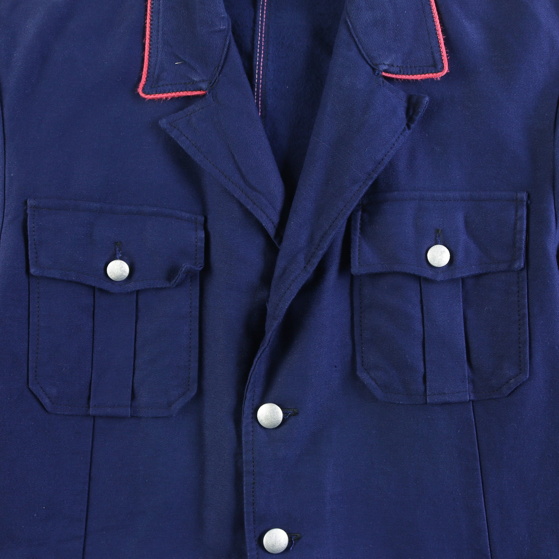 Vintage Military Jacket - Navy