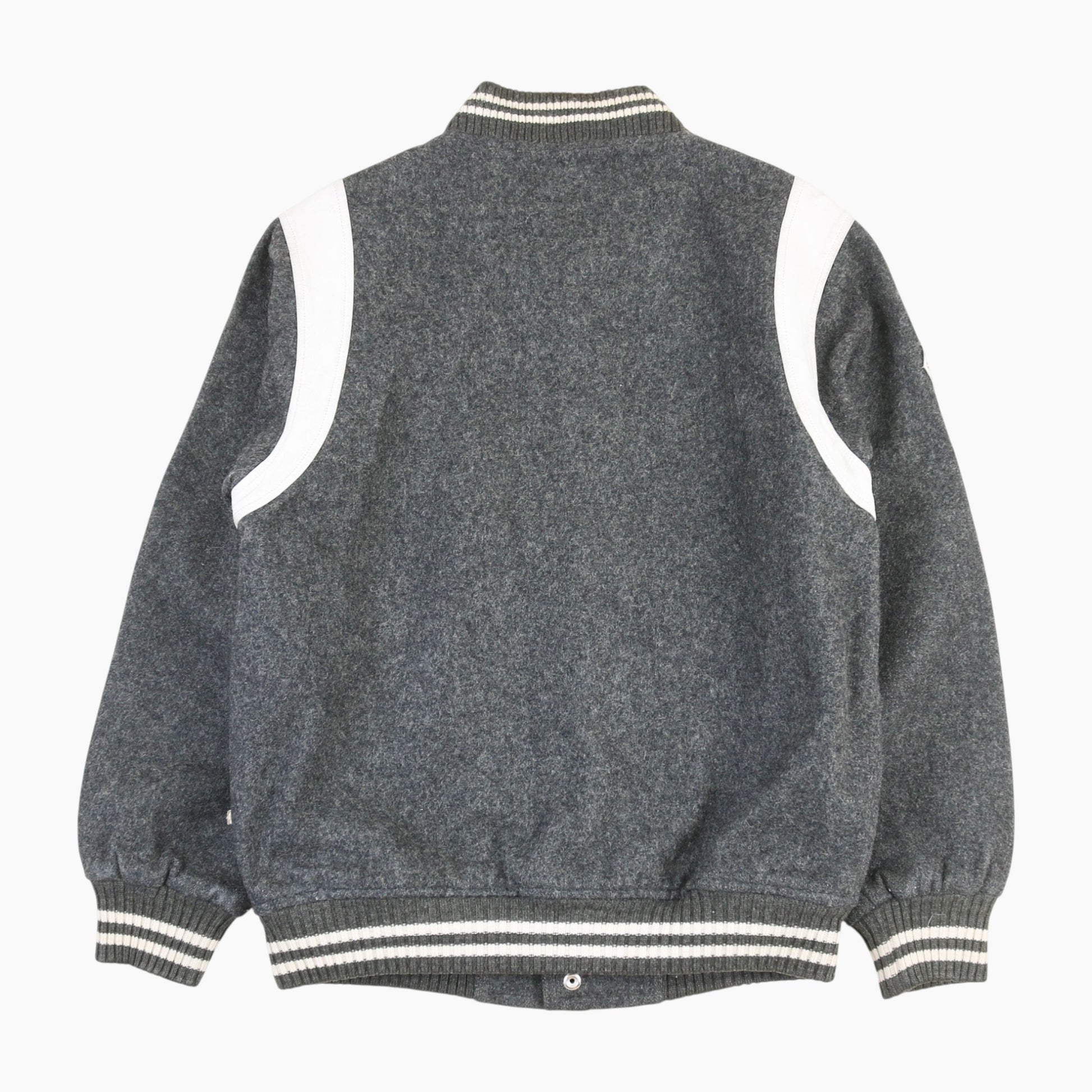 Vintage Varsity 'Desert Challenge' Bomber Jacket - Grey