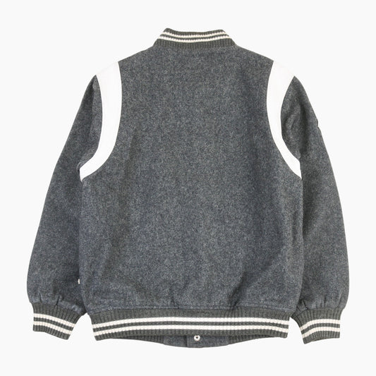 Vintage Varsity 'Desert Challenge' Bomber Jacket - Grey