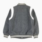 Vintage Varsity 'Desert Challenge' Bomber Jacket - Grey