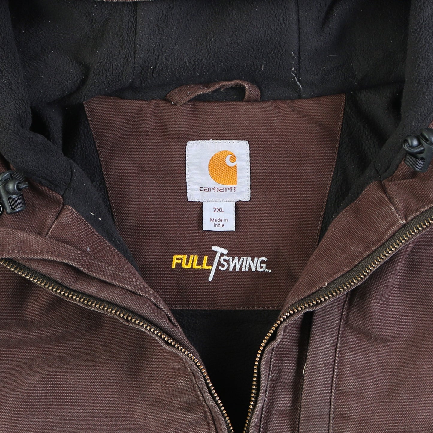 Active Hooded Jacket - Brown