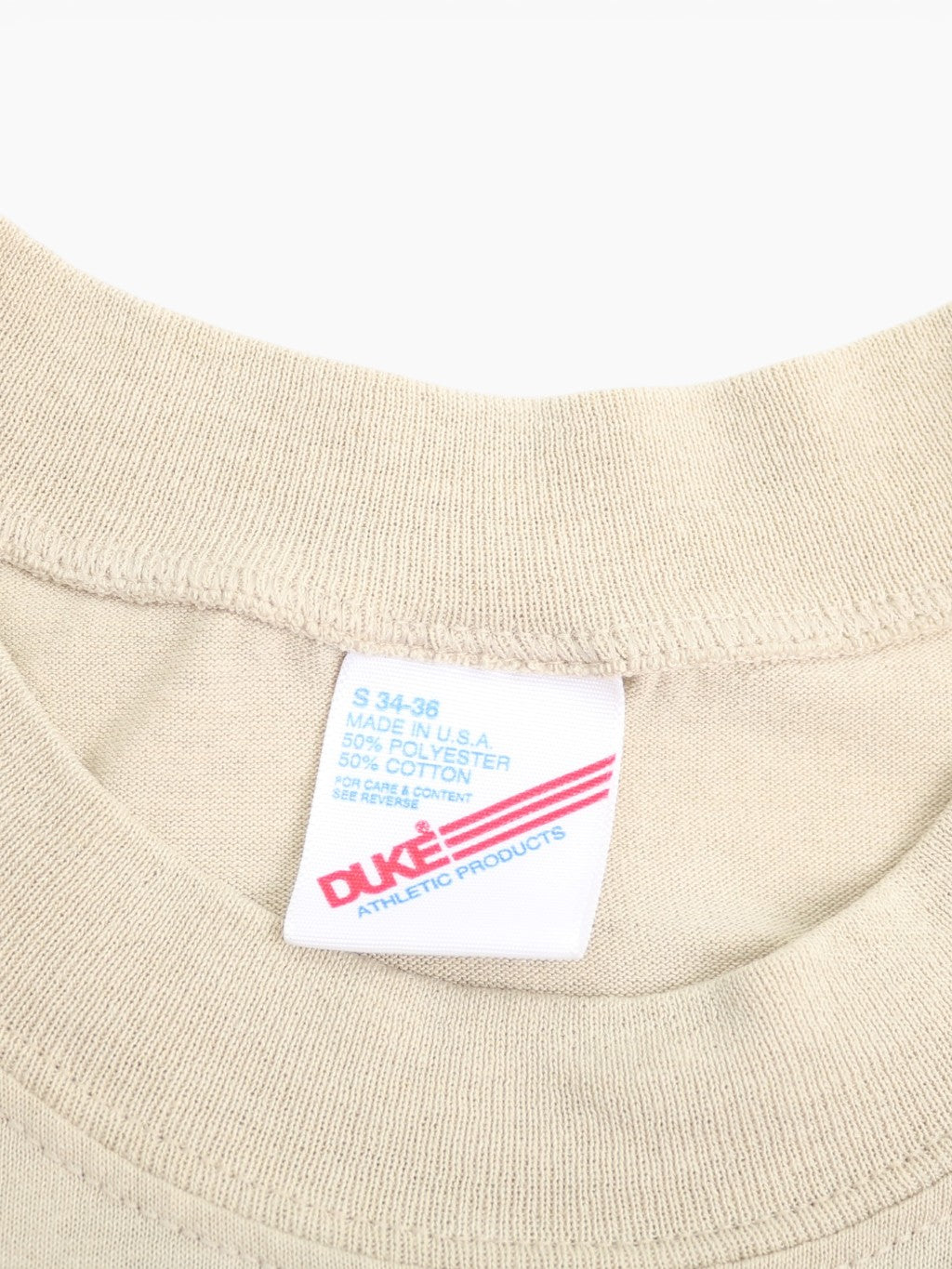 Single Stitch Tan T-shirt