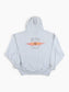 'Skull' Hooded Sweatshirt - Grey