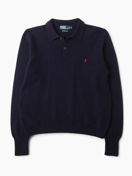 Lambs Wool Knit Polo