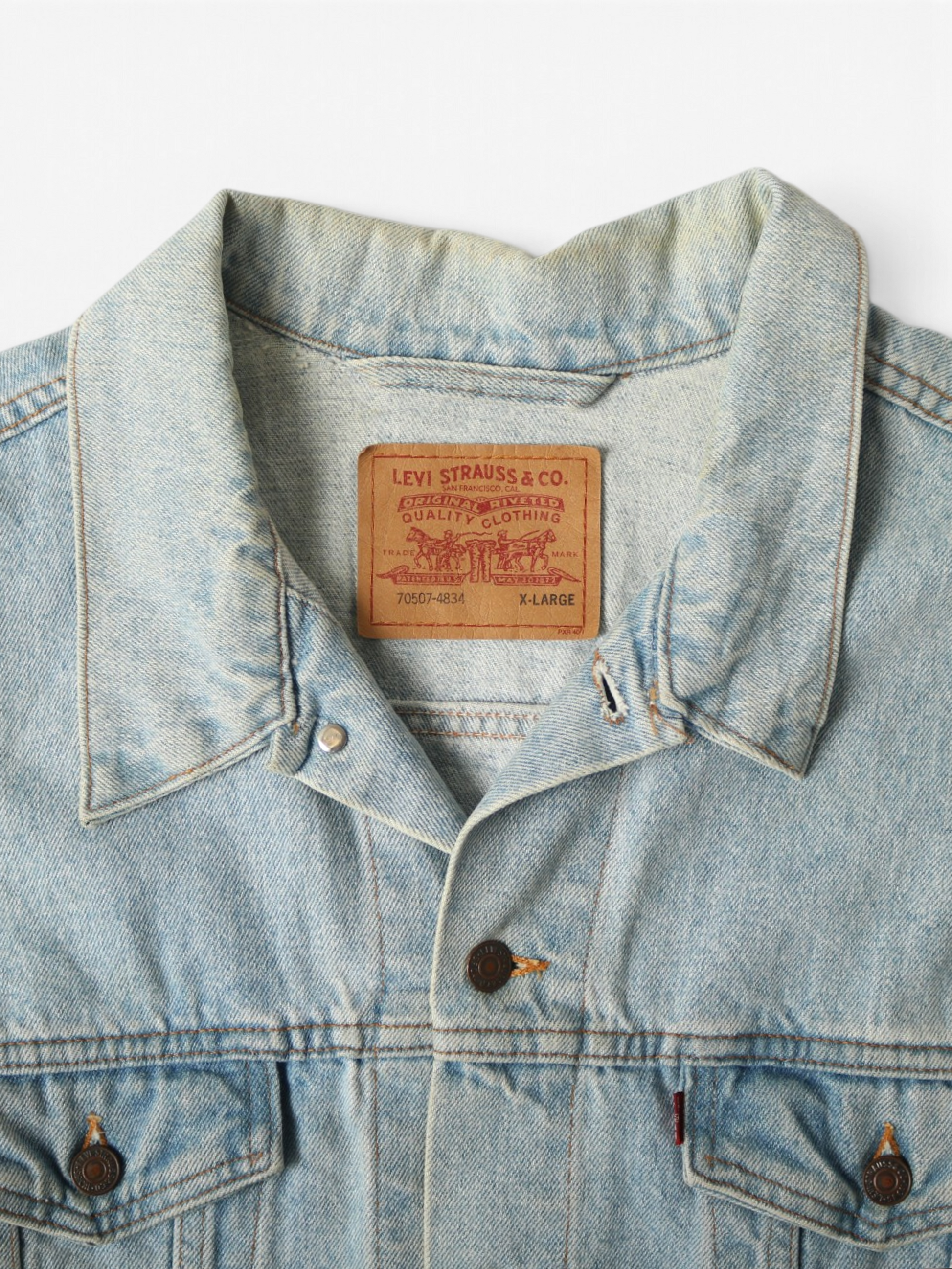 Vintage Denim Trucker Jacket