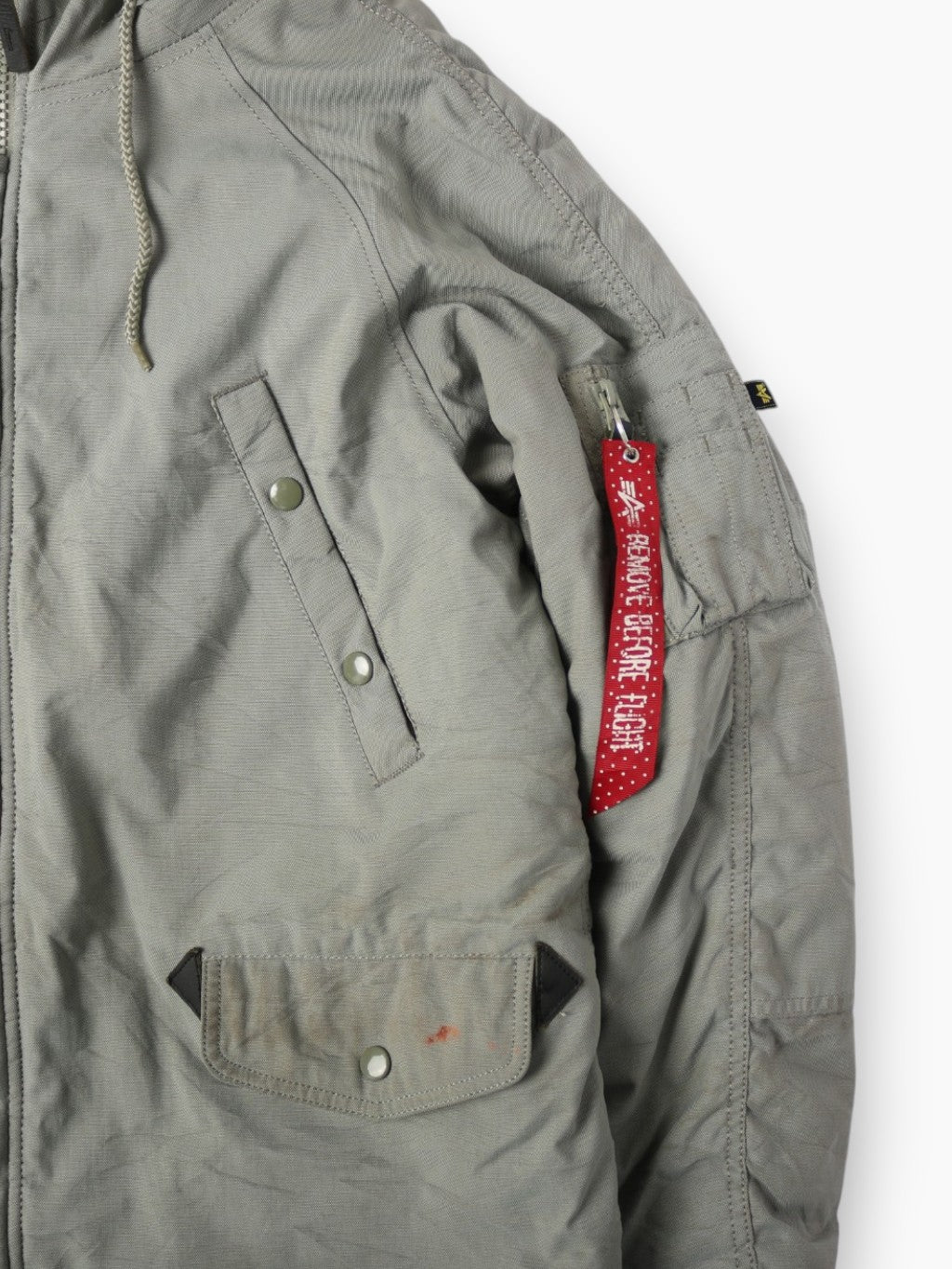 Vintage N3B Hooded Bomber Jacket