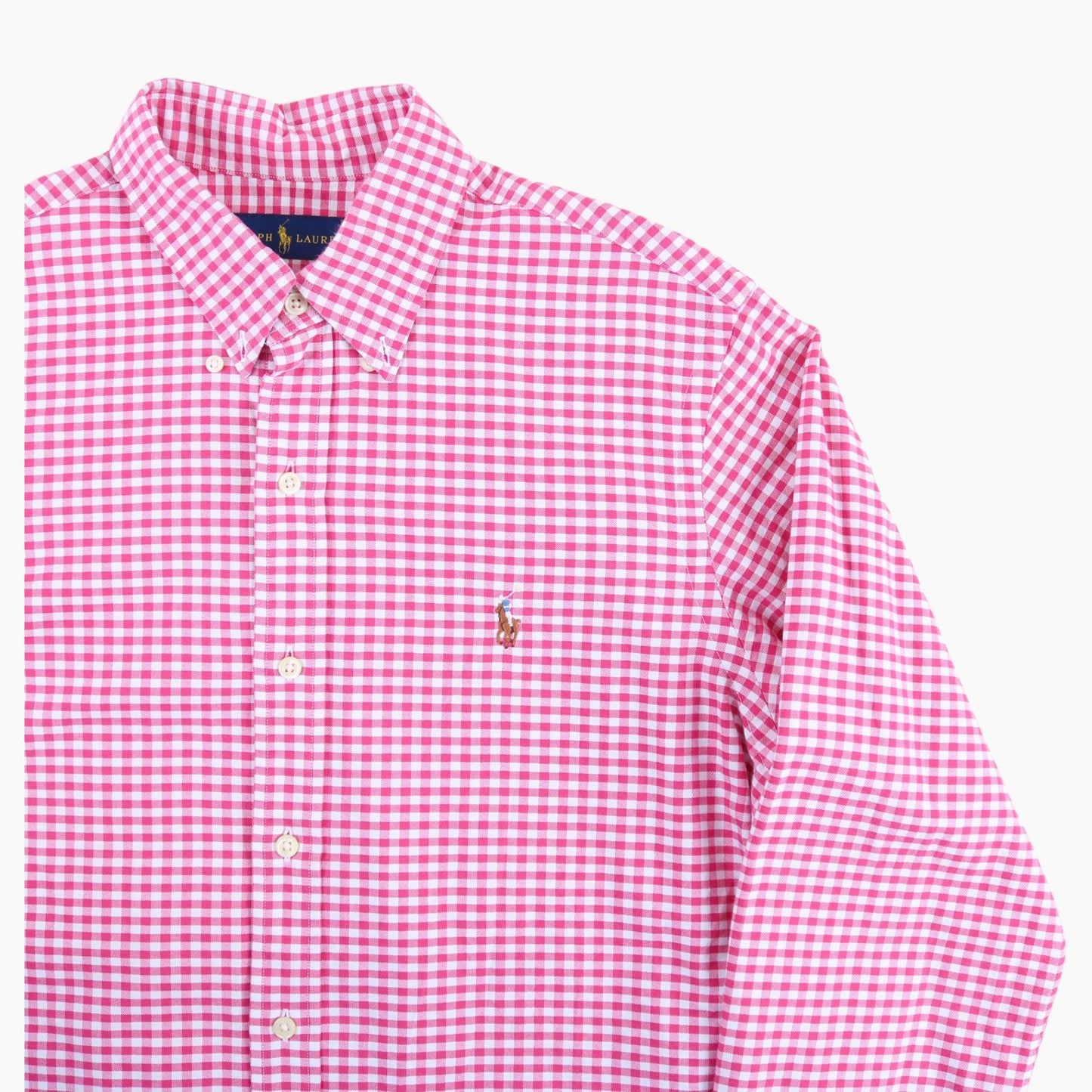 Vintage Shirt - Pink Check