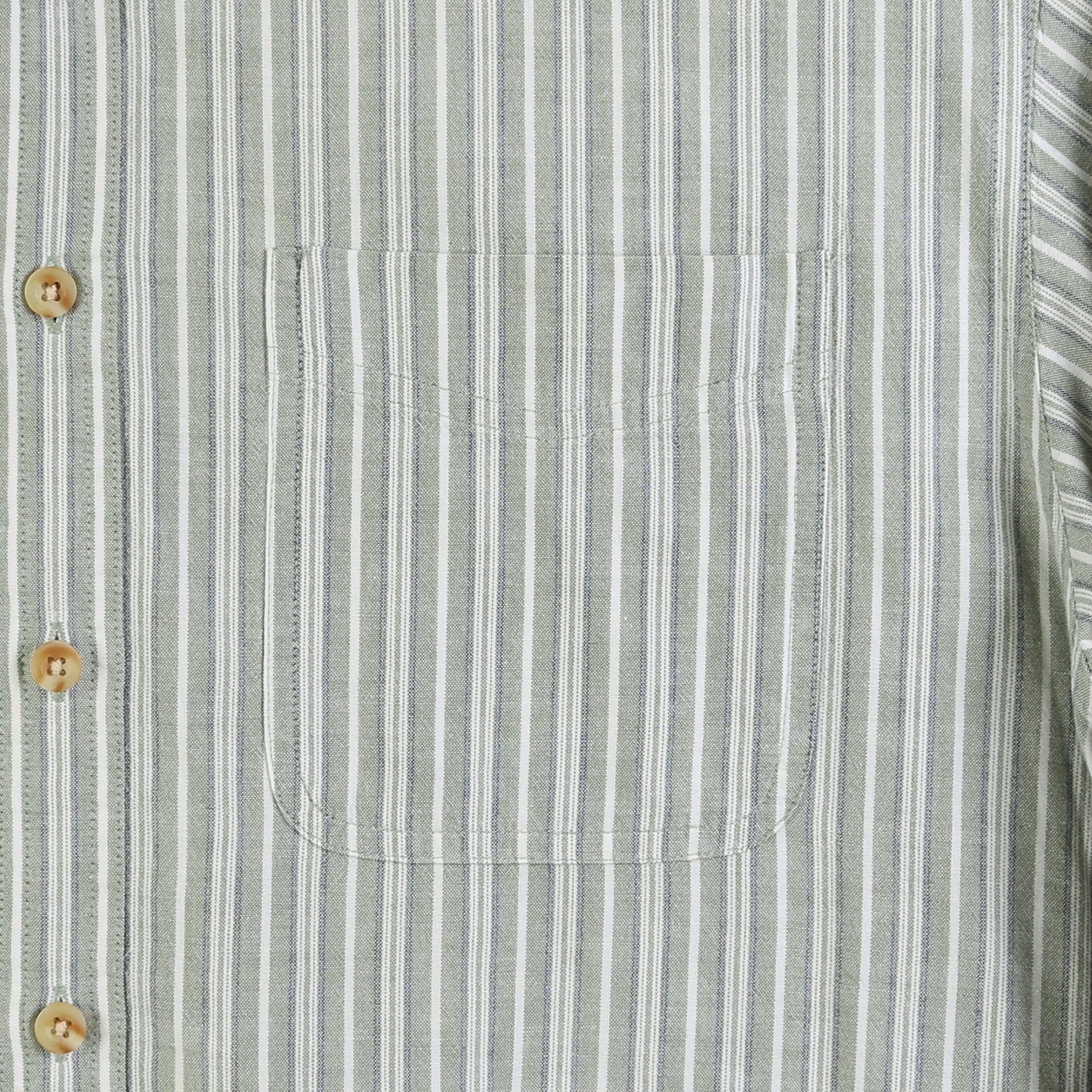 Vintage Shirt - Green Stripe