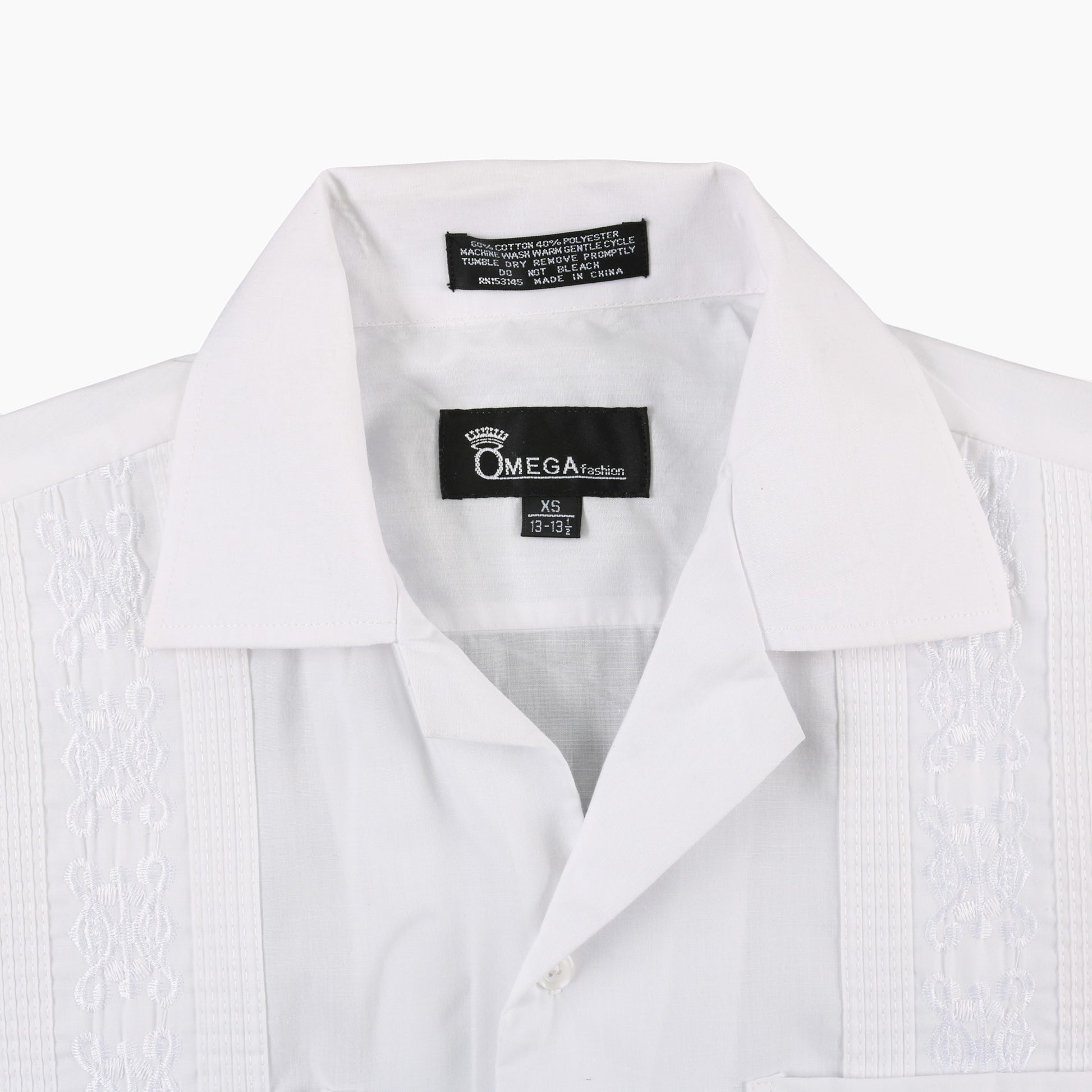 Vintage Cuban Guayabera Shirt