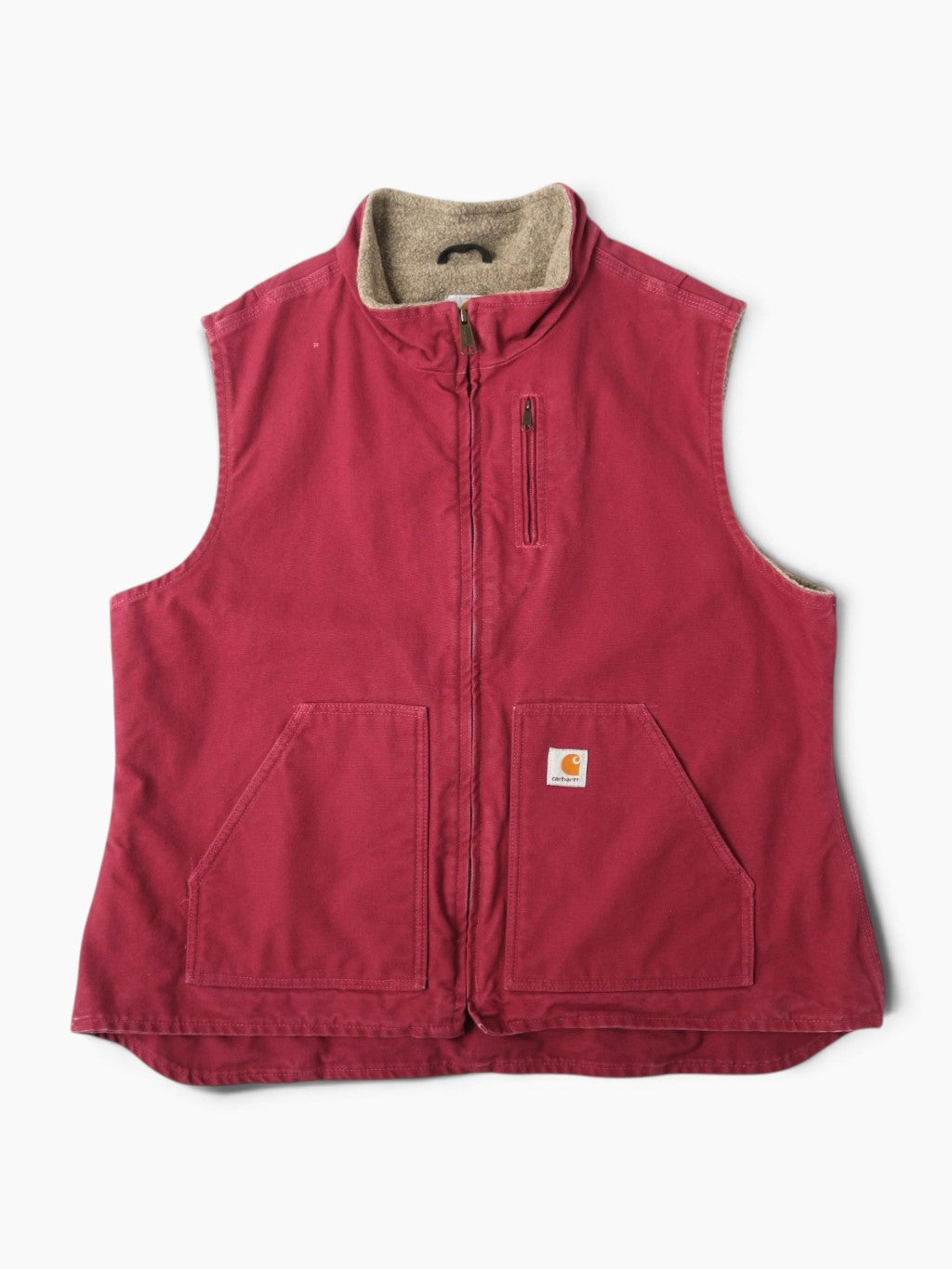 Lined Vest - Pink