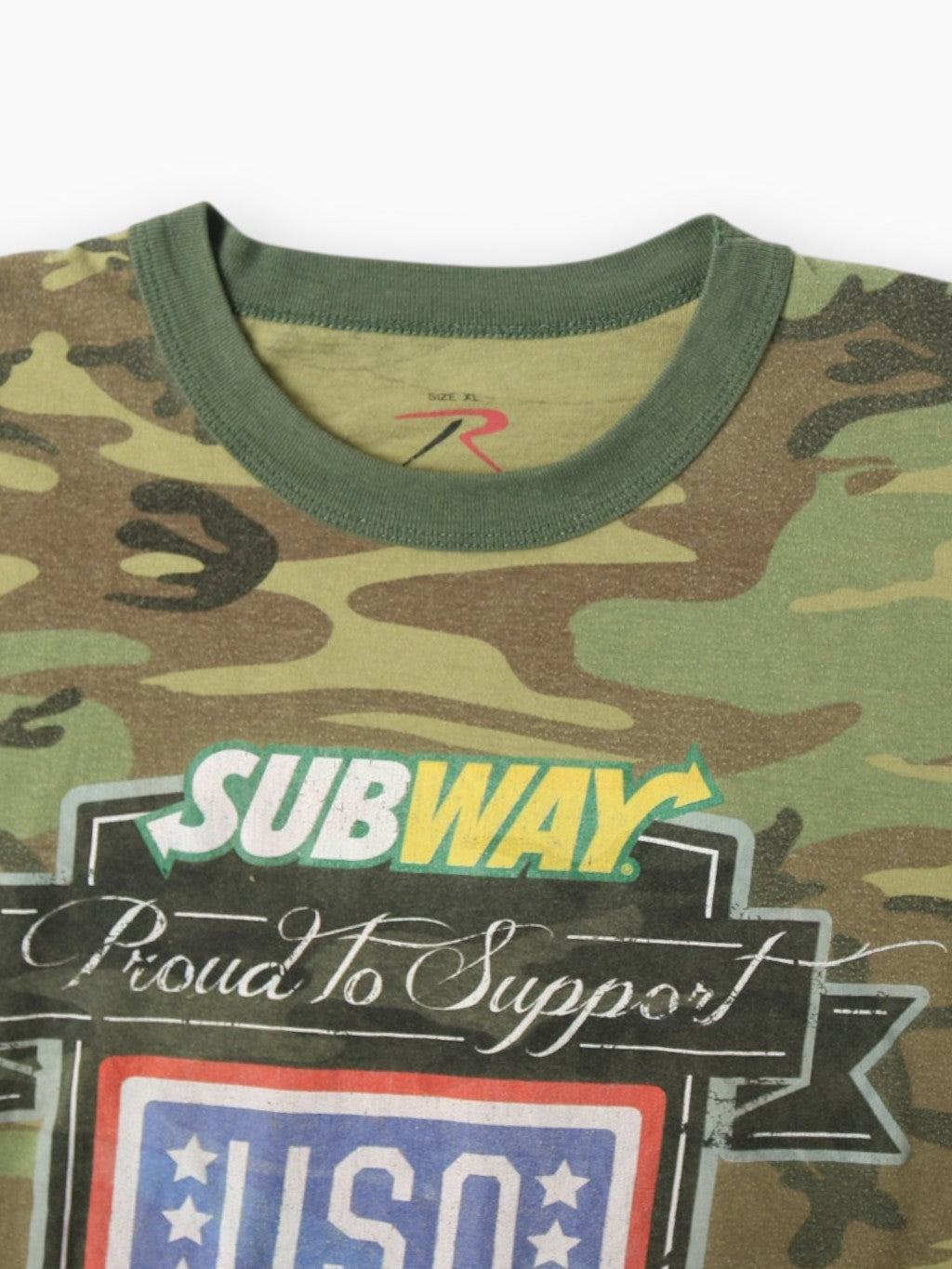 'Subway' Woodland Camouflage T-shirt