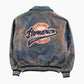 Major League Leather Bomber Jacket