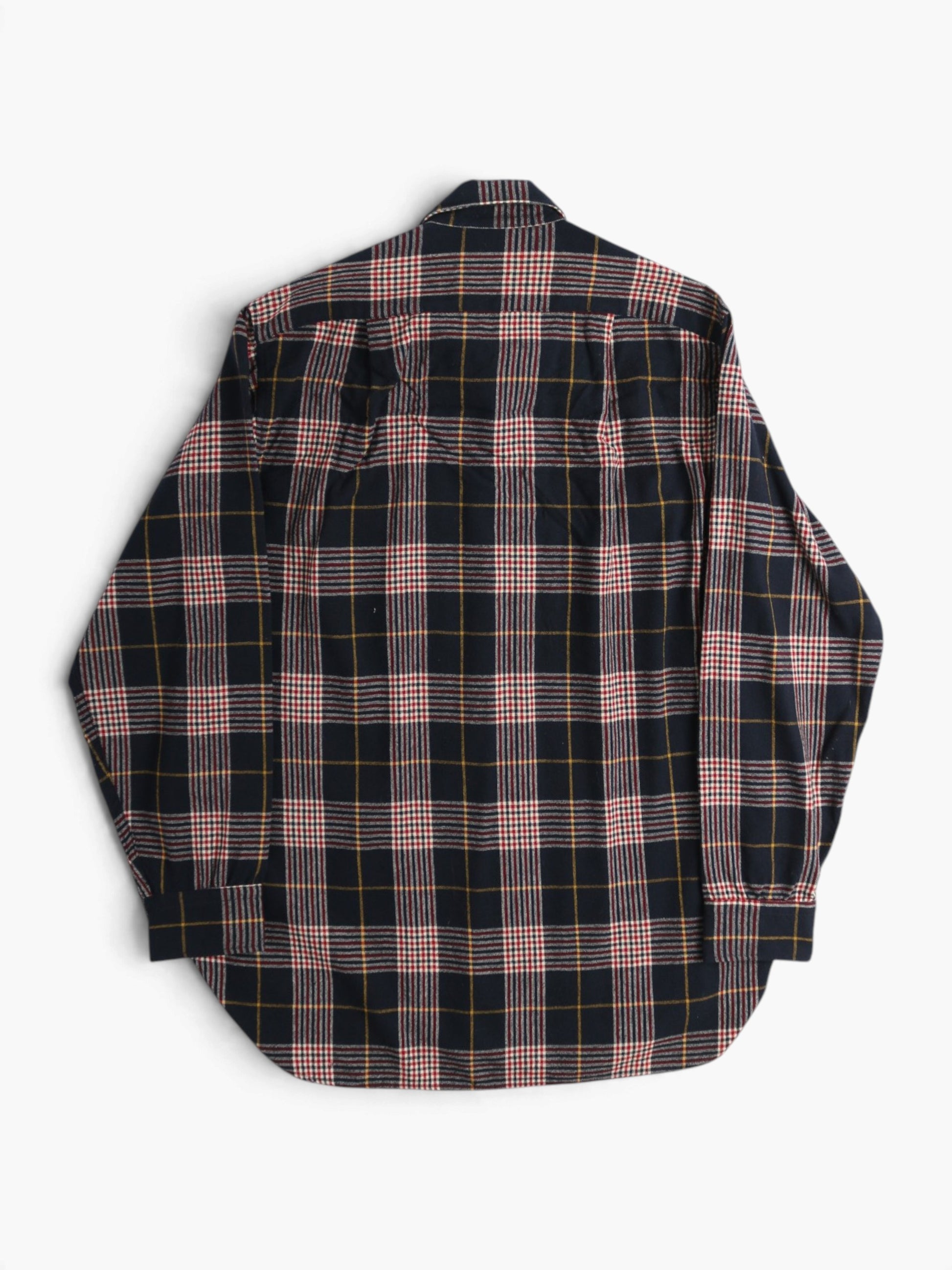 Vintage Flannel Shirt - Navy