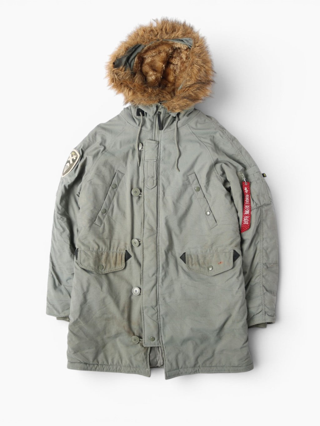 Vintage N3B Hooded Bomber Jacket