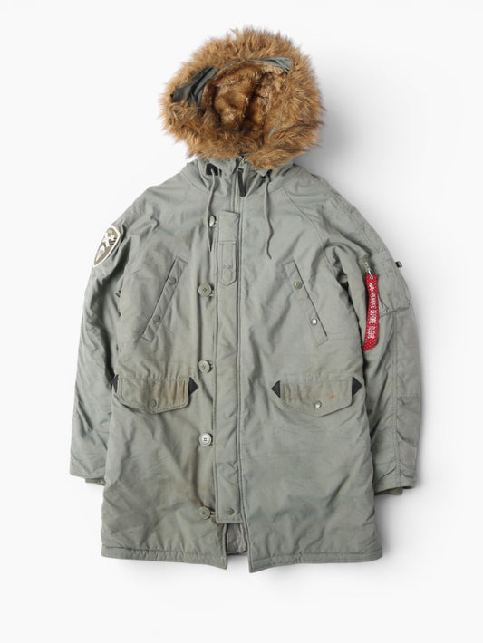 Vintage N3B Hooded Bomber Jacket