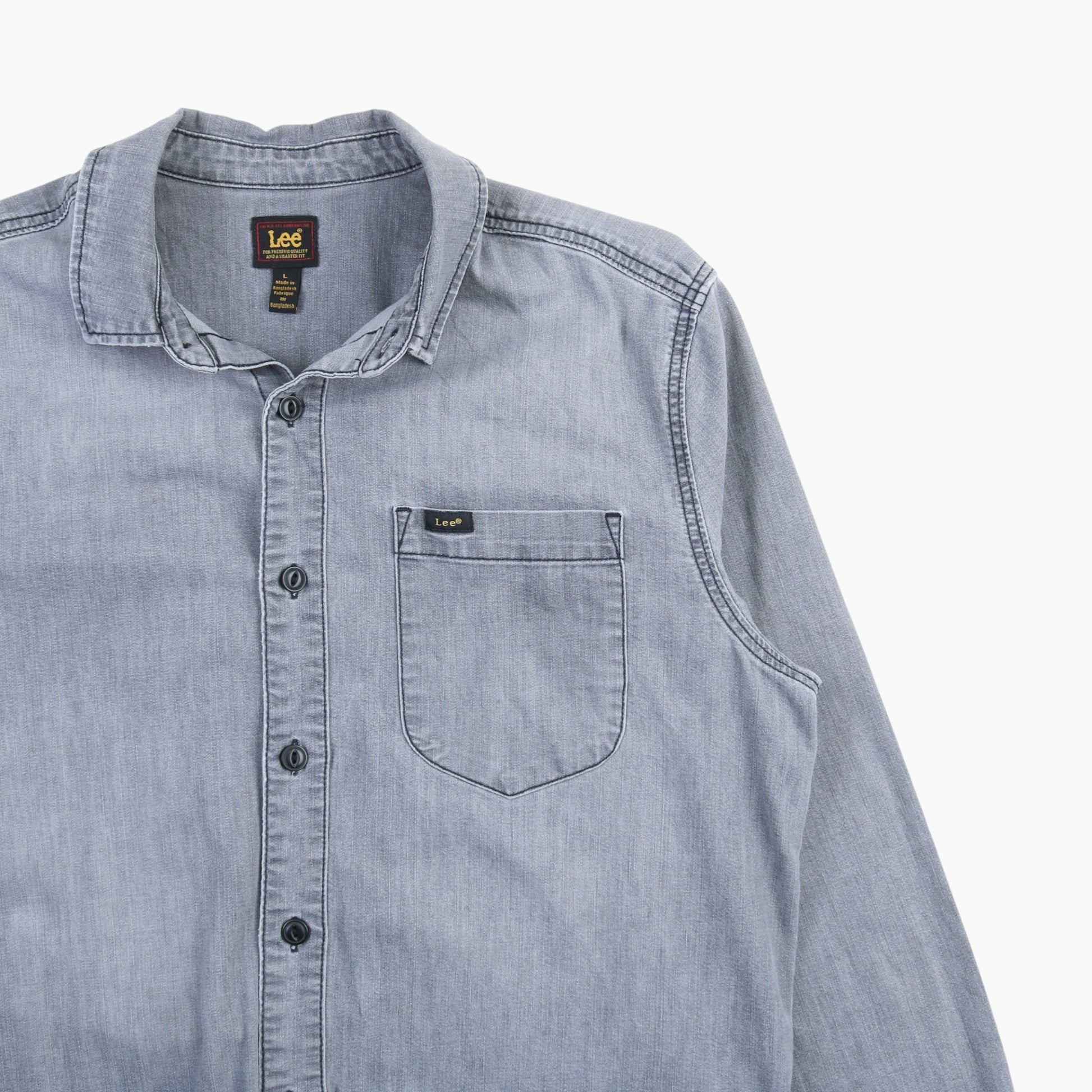 Denim Shirt - Grey
