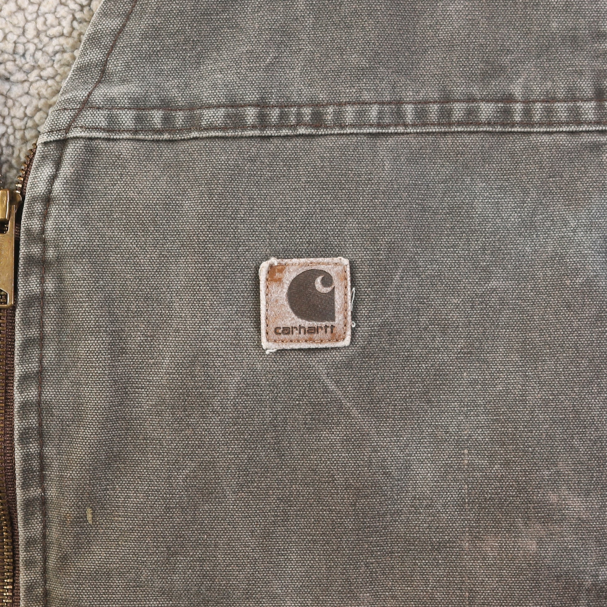 Lined Vest - Brown