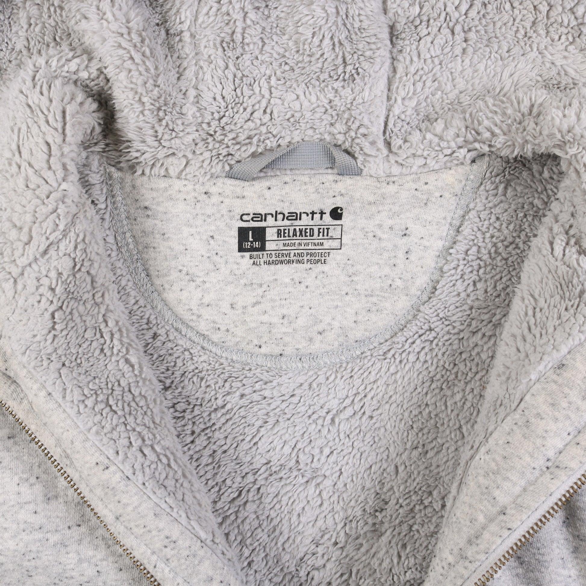 Vintage Hooded Sweatshirt - Grey