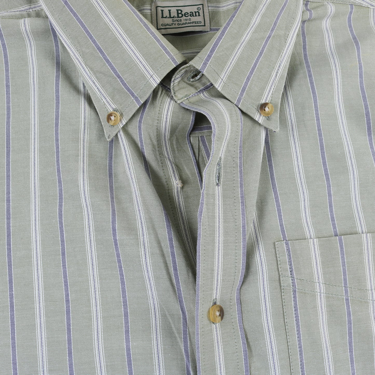 Vintage Shirt - Green Stripe